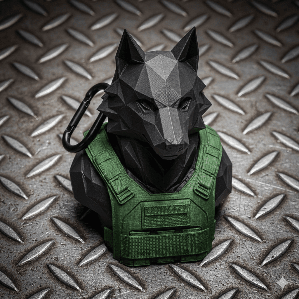 Chaveiro personalizado 3D - modelo 1